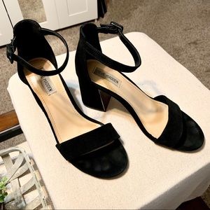 Steve Madden Chunky Black Heels Size 9.5